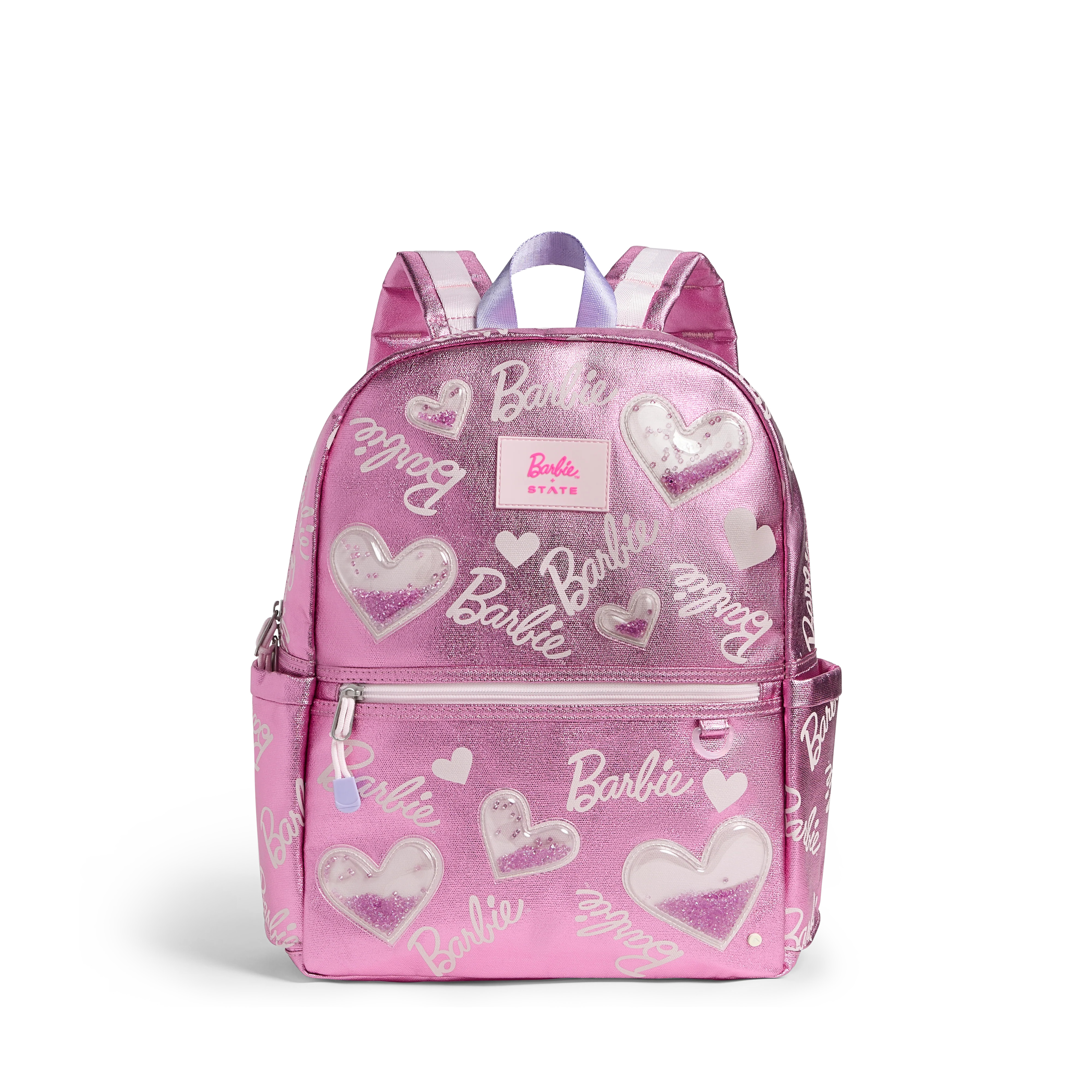 STATE Bags | STATE Bags x Barbie™ Kane Backpack Metallic Barbie™ Hearts | STATE Bags