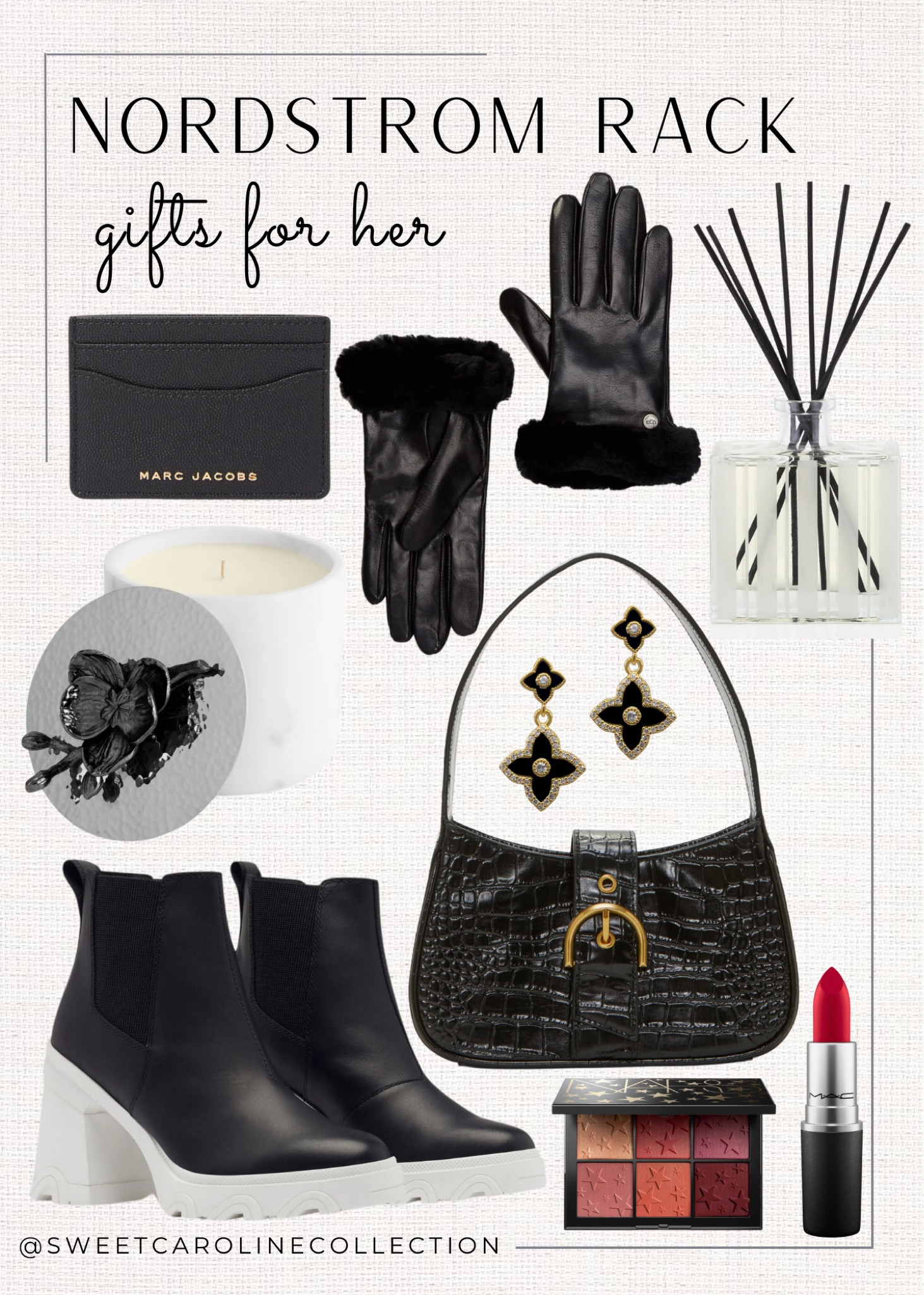 Nordstrom Rack gifts for her 🖤✨

Holiday style, gift guide, gift idea, best seller, Nordstrom rack, sorel, boots, blanket, gloves, robe, lipstick, candle, nest, YSL, Christmas, birthday, gift, bucket hat, diptyque, Burberry, Tory Burch, earrings, swarvoski, Ugg, boots, Gucci, belt, adidas, sambas, flaunt, phone case, saks fith avenue, blanket, home, ring, David yurman, finish line, nordstrom, Marc jacobs, best buy, apple, headphones, baubleBar, new balance, sneakers, urban outfitters, dicks sporting goods, Prada, YSL, Jimmy choo, baccarat, maison Francis kurkdjian paris, perfume, fragrance, Jo Malone, Jimmy Choo, makeup, beauty, lip balm, tarte, Dior beauty, swarvoski, jewelry, ring, earrings, hoops, accessories, bergdorf Goodman, neiman Marcus, Nordstrom, ulta, Sephora, saks fifth Avenue, designer, luxe, home, candle, Mackenzie Childs, platter, kitchen, cake stand, cookie jar, countertop, under 500, under 400, under 300, Under 200, under 100, under 50, sale, style, fashion, decor, sweet Caroline collection 

#LTKHoliday #LTKGiftGuide #LTKfindsunder100