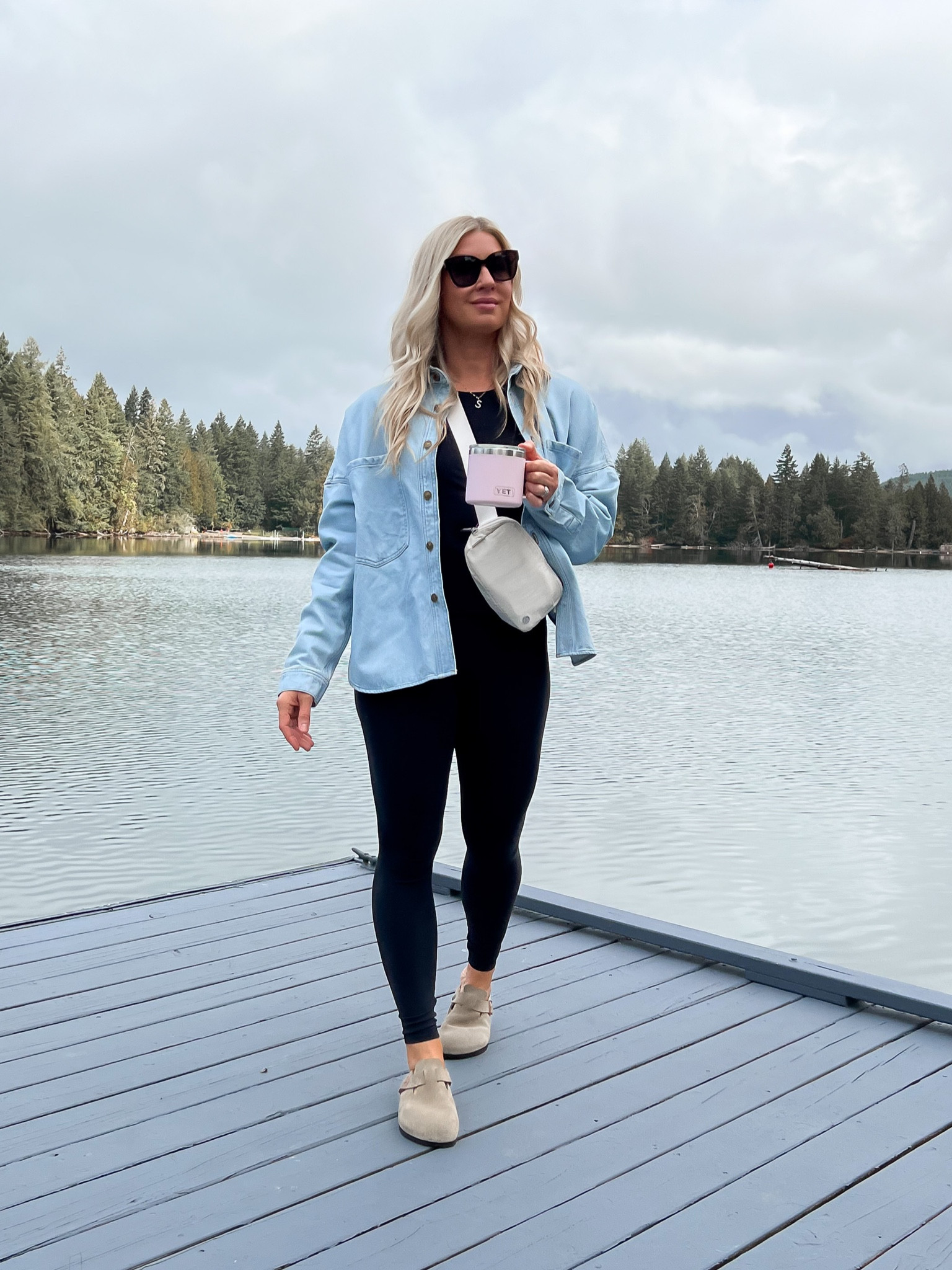 Birkenstock Boston Clogs with an easy outfit for any casual event 
Fall outfit 

#LTKstyletip #LTKshoecrush #LTKSeasonal