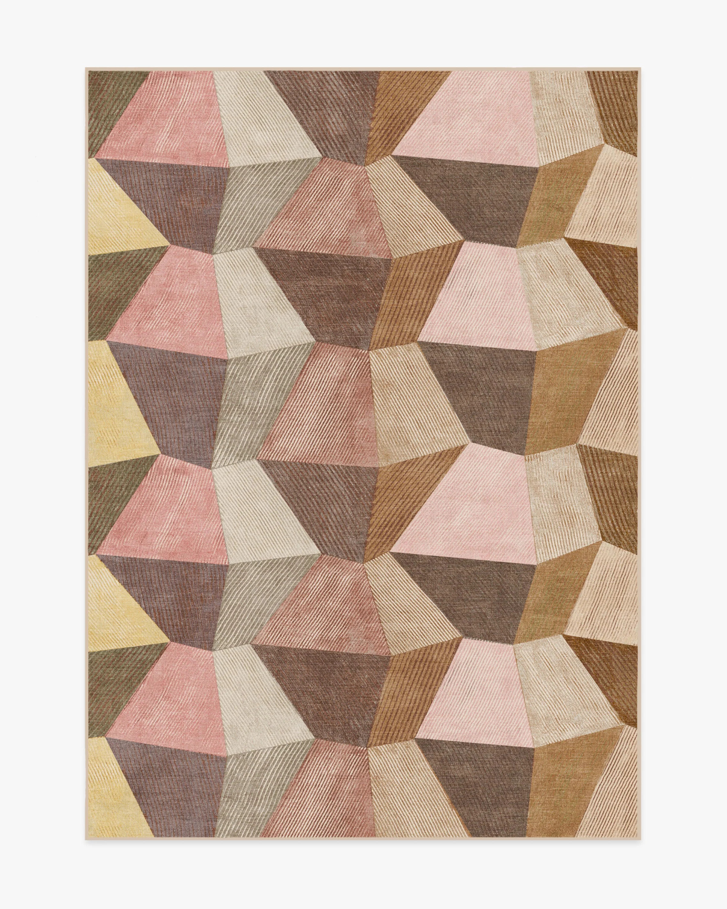 Rhea Beige Rug | Ruggable US | Ruggable