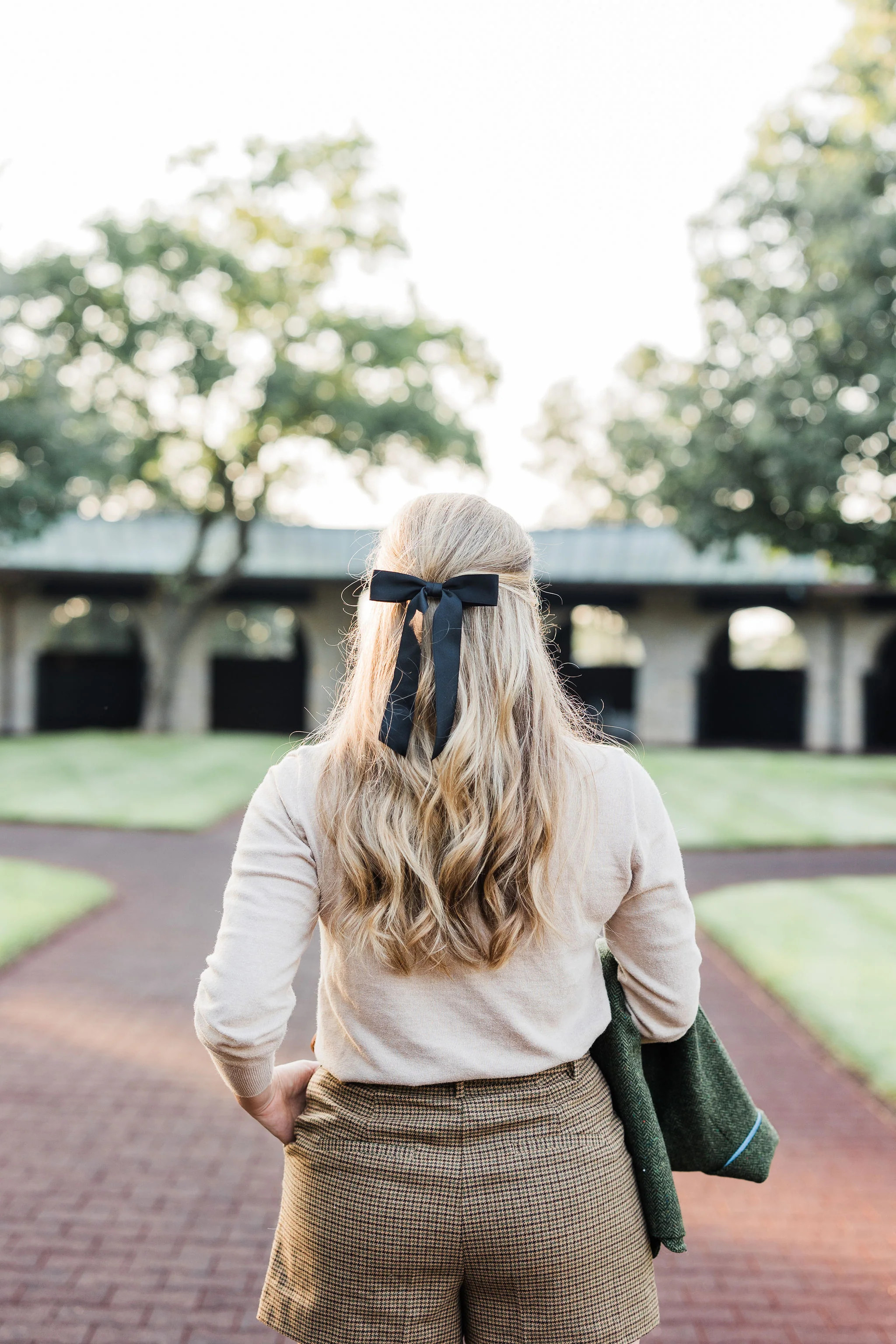 Florence Matte Satin Bow | Grace & Grandeur Bow Company