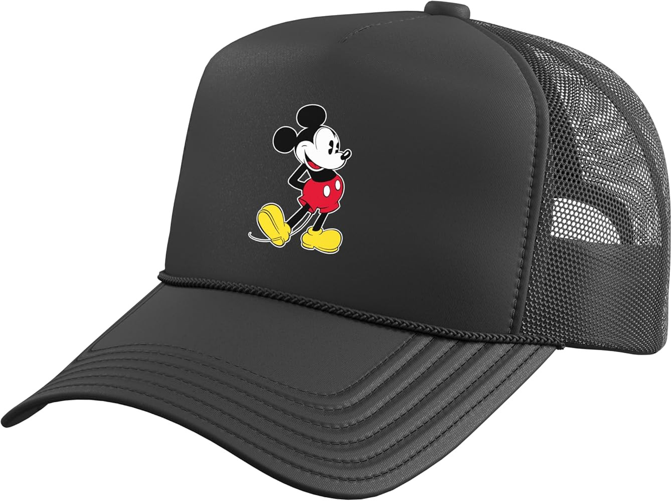 Disney Mickey Mouse Classic Pose Trucker Hat with Adjustable Mesh Back | Amazon (US)