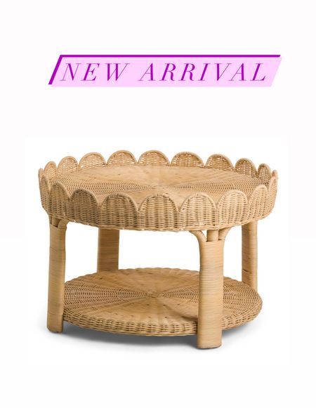 The cutest scalloped coffee table! 


#LTKhome #LTKFind #LTKsalealert