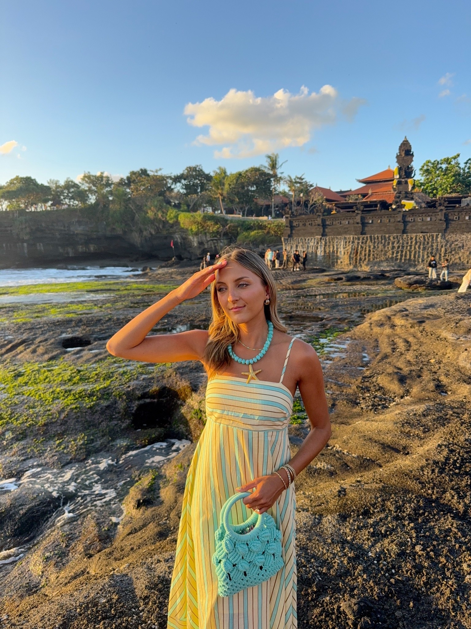 the cutest vacation outfit from petal and pup. use code MCKENZ for 20% off 💕🌴