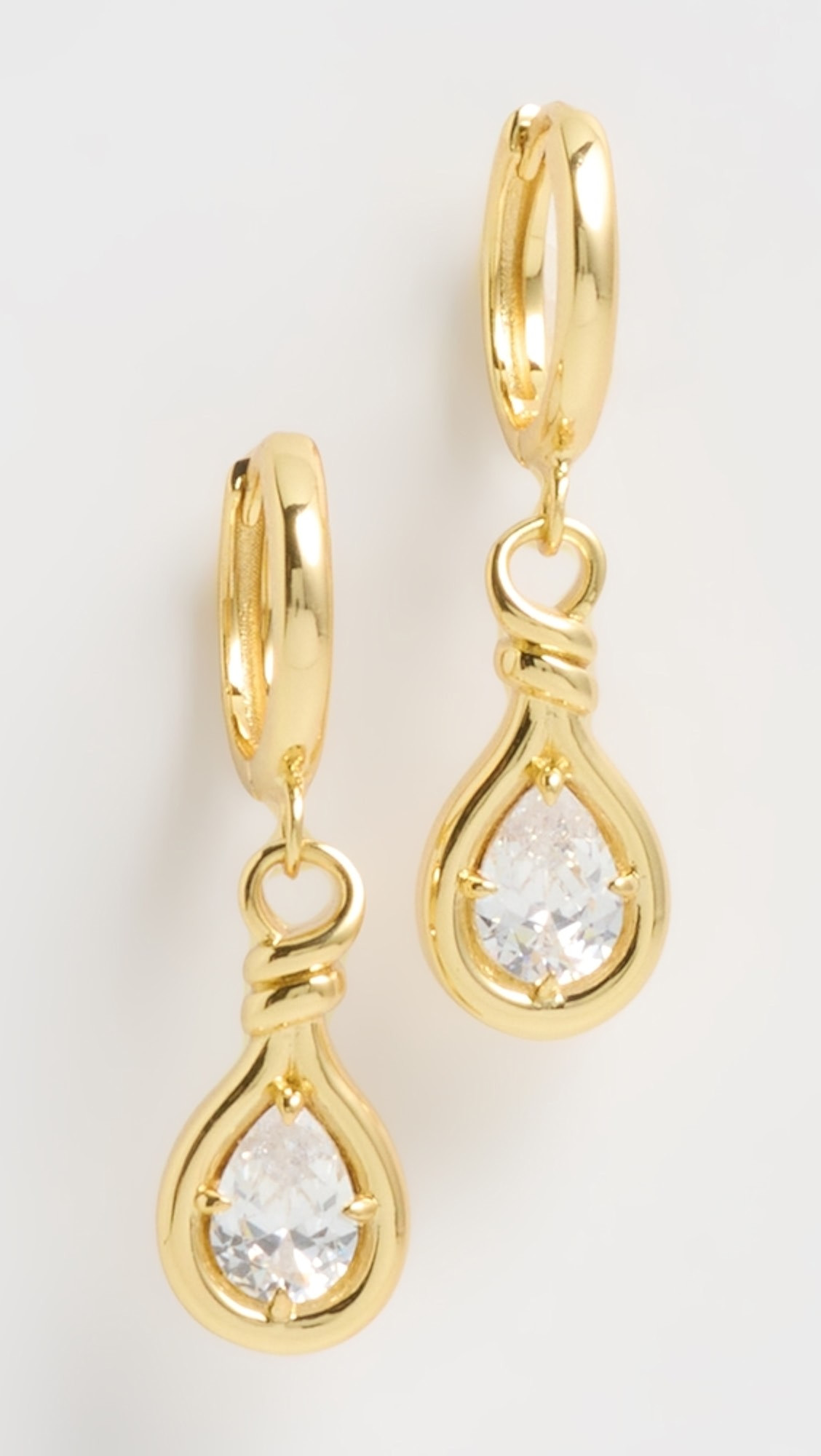 The Georgia Stone Knot Hoops | Shopbop