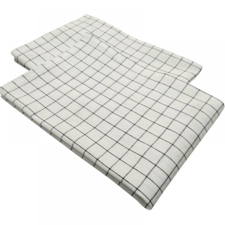 4pcs Check Napkins, Cotton Plaid Napkins Farmhouse Decor Dinner Napkins, Black and White Cloth Na... | Walmart (US)