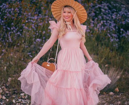 Gorgeous tulle pink summer dress for wedding guest 

#LTKSeasonal #LTKsalealert #LTKstyletip