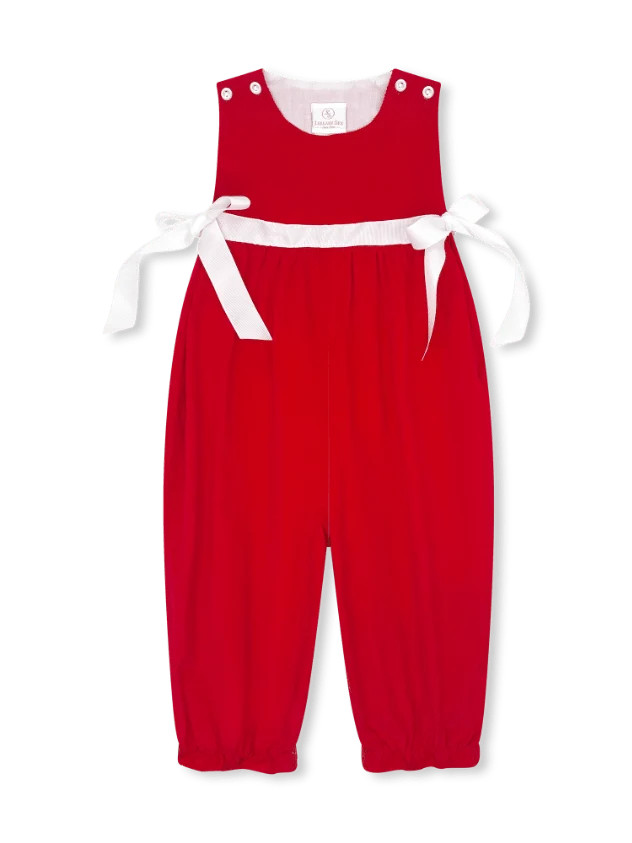Rosie Romper - High Point Red Corduroy (FL26)) | Lullaby Set