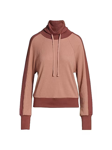 Funnelneck Colorblock Sweatshirt | Saks Fifth Avenue