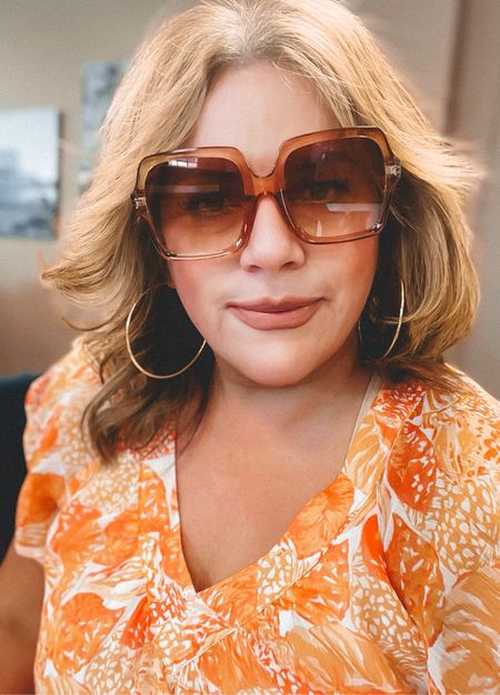 I’m high key all in on the 1970’s energy from these oversized sunglasses.
They are lightweight and super affordable.
Summertime, summer outfits, sunglasses, Amazon finds, Loft, affordable outfits,  hoops, earrings, accessories ,Target

#LTKFindsUnder50 #LTKSaleAlert #LTKSeasonal
