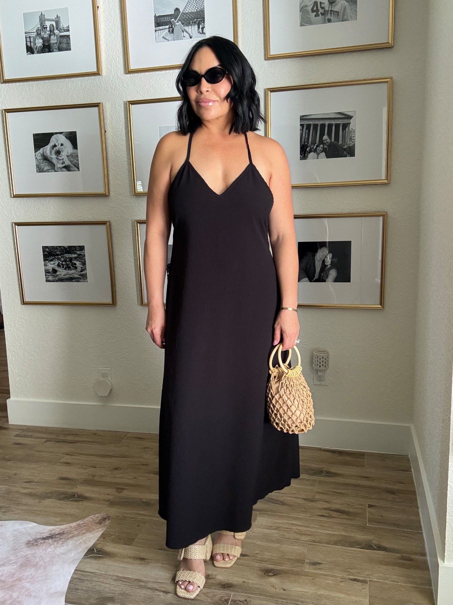 Such a cute dress with beaded detail in the back.  Could be used as a coverup too! #vacation #dress #vacation 

#LTKSeasonal #LTKootd #LTKTravel