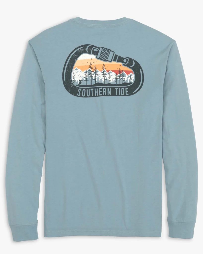 Gradient Carabiner Long Sleeve T-Shirt | Southern Tide