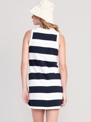 Sleeveless Vintage A-Line Mini Shift Dress for Women | Old Navy (US)