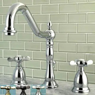 Victorian Cross-Handles Widespread Bathroom Faucet | Bed Bath & Beyond