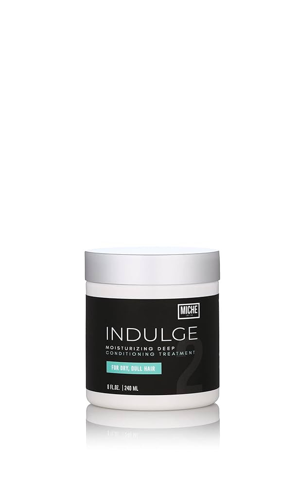 Miche Indulge Deep Conditioner For Curly, Kinky Or Wavy Hair, Silicone And Paraben Free - 8oz | Amazon (US)