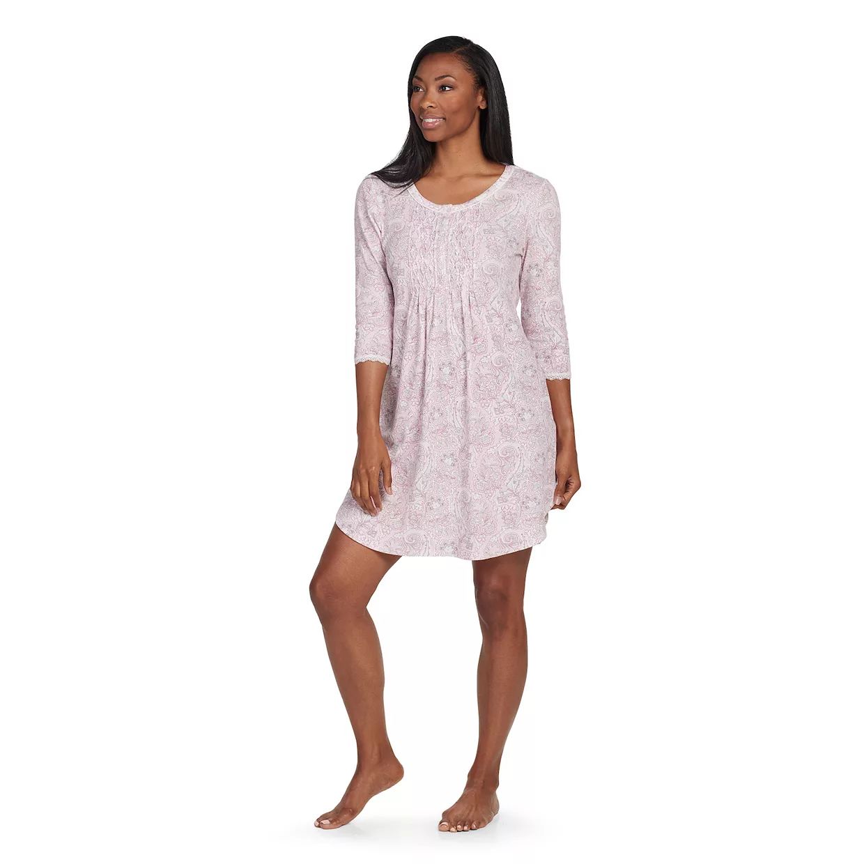 Women's Miss Elaine Essentials Cottonessa Short Nightgown | Kohl's