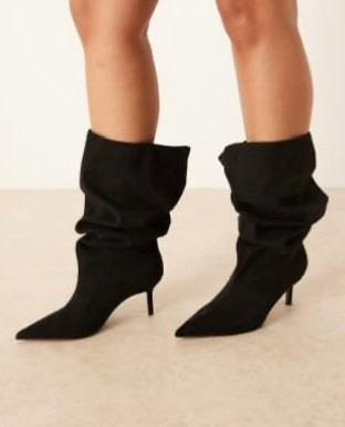 Faux wild leather boots 
•


#LTKeurope #LTKpartywear #LTKautumn