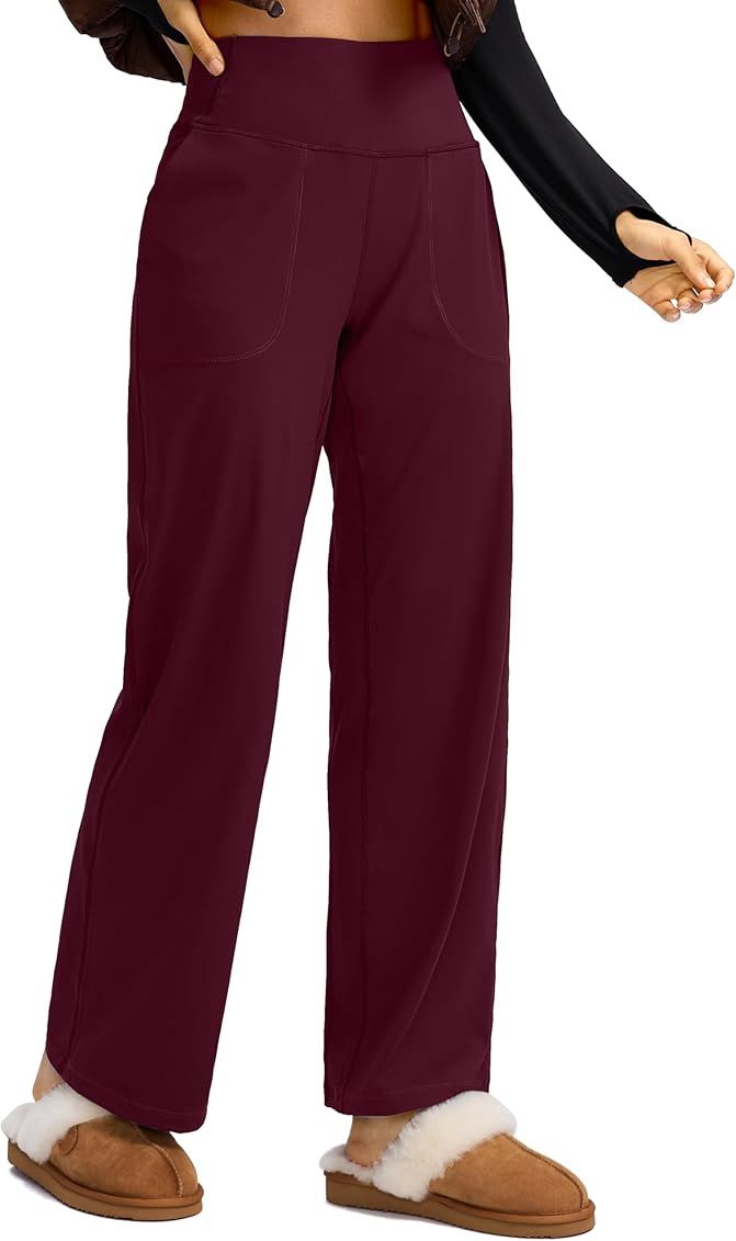 Wide Leg Yoga Pants | Amazon (US)