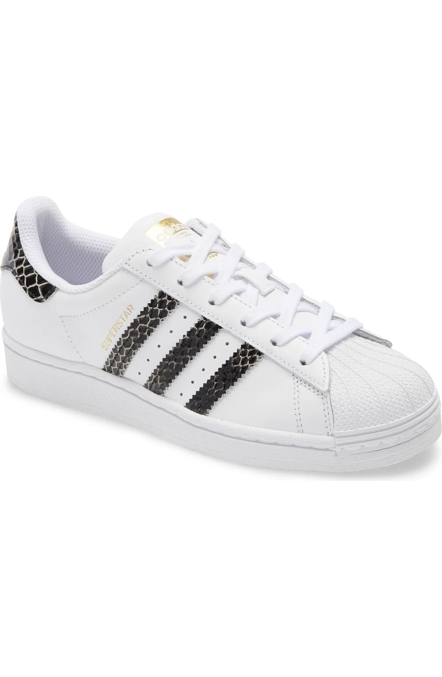 Superstar Faux Snakeskin Sneaker | Nordstrom
