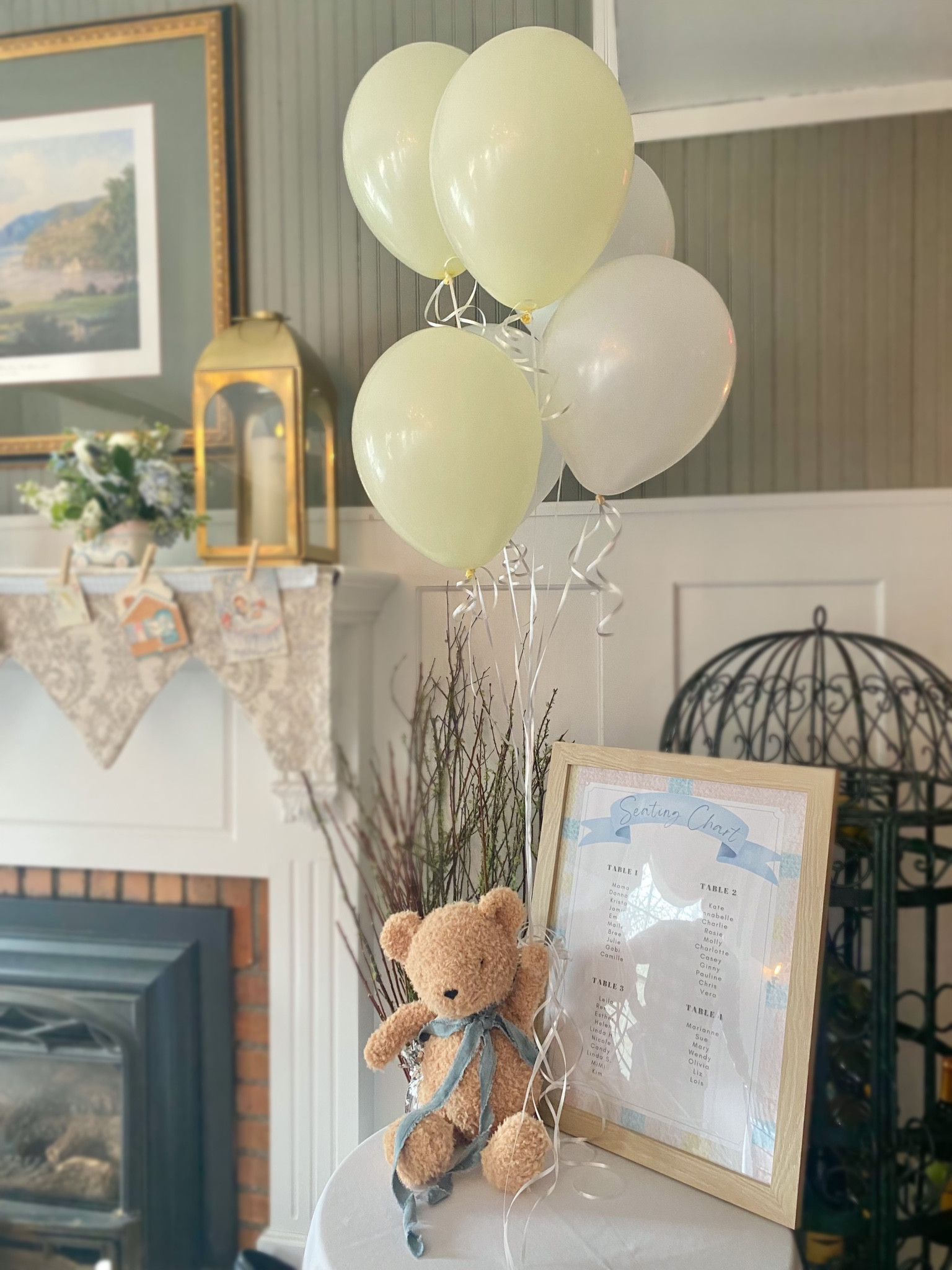 Teddy bear welcome area!

#LTKbump #LTKbaby #LTKhome