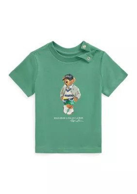 Ralph Lauren Childrenswear Baby Boys Polo Bear Cotton Jersey T-Shirt | Belk