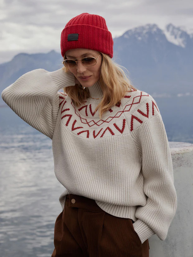 Marcie Fairisle Yoke Knit | Varley UK | Varley UK