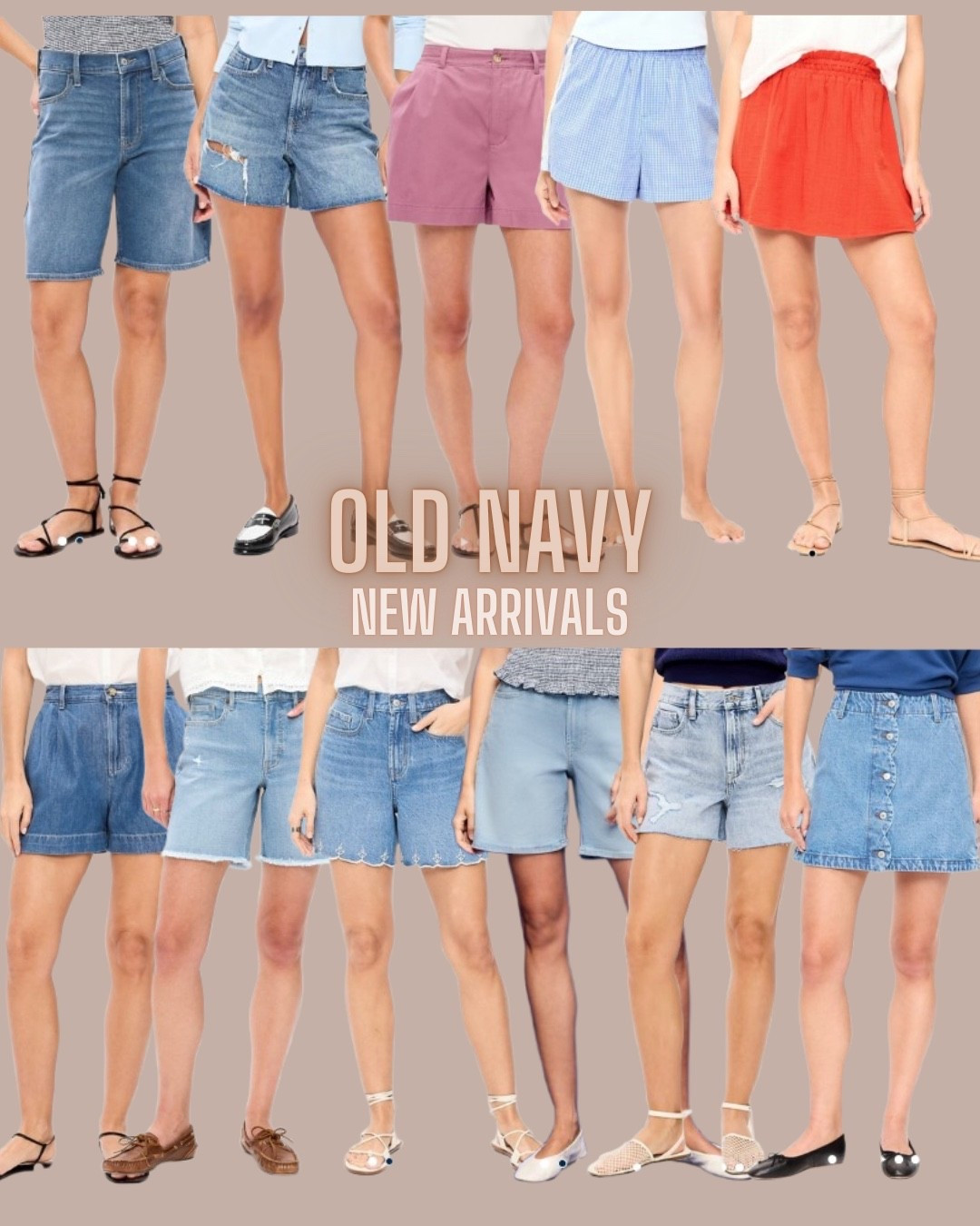 40% off!!!

Old navy
Denim skirt
Chino shorts
Denim shorts
Bermuda shorts


#LTKSaleAlert