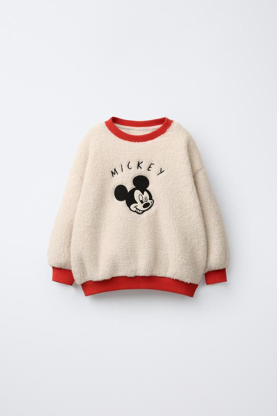 MICKEY MOUSE © DISNEY FLEECE SWEATSHIRT | Zara US