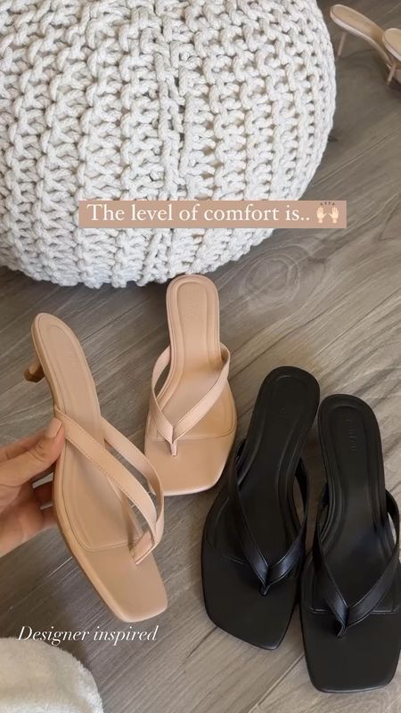 Designer inspired sandals for a fraction of the price. The level of comfort is amazing!! 
They run tts 
Kitten heels sandals

#LTKSeasonal #LTKStyleTip #LTKOver40