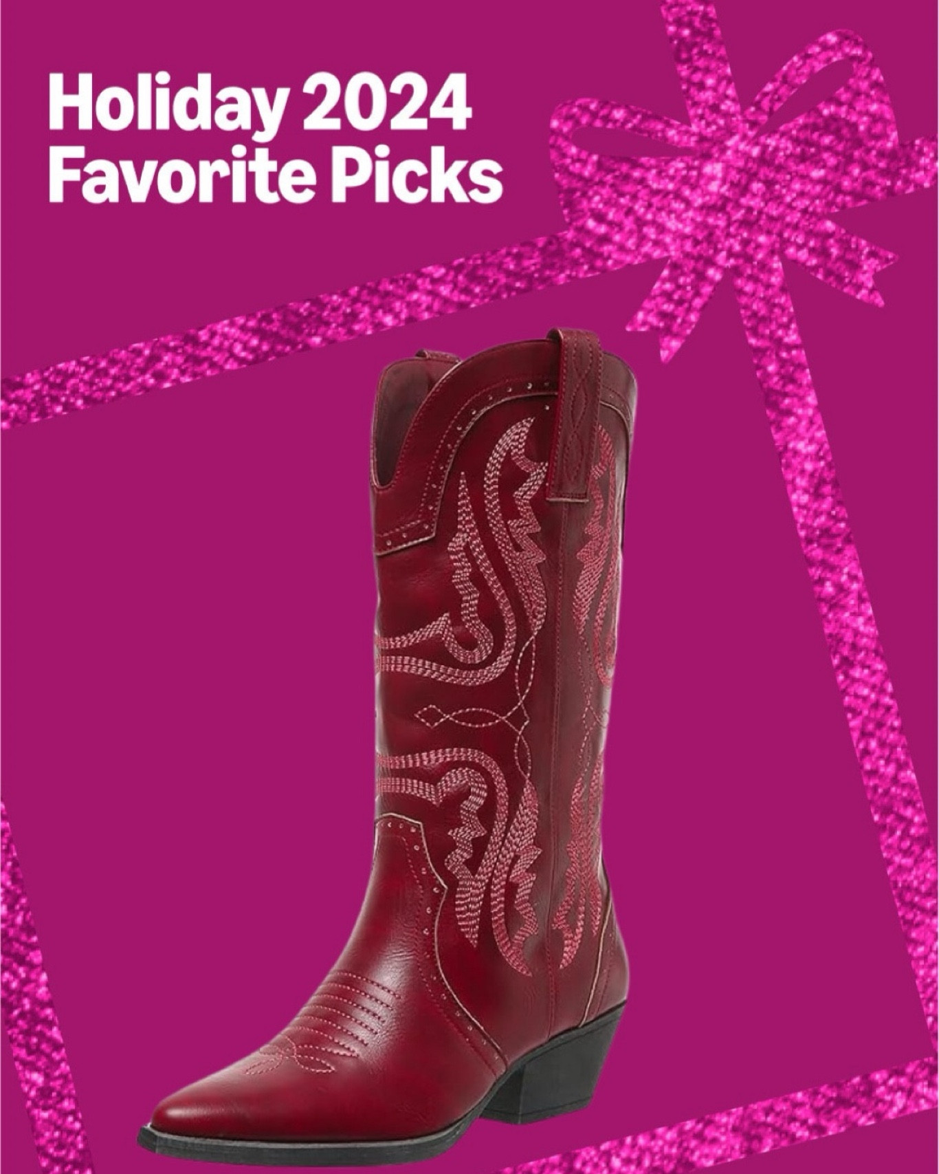  Slaying the fashion game in my stylish cowboy boots - comfort never looked so chic! #HolidayGifts #GiftsForMom #CowgirlStyle #LastMinuteGifts

#LTKFindsUnder50 #LTKStyleTip #LTKShoeCrush