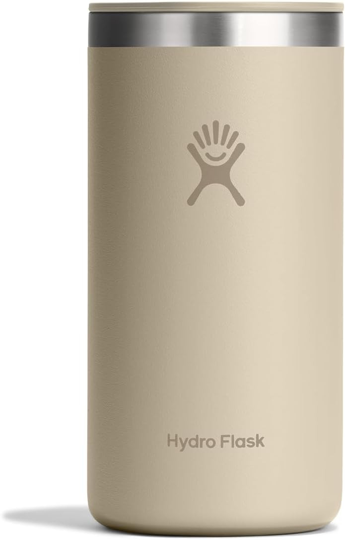 Hydro Flask Travel Coffee Cup – Insulated Stainless Steel, Non-Spill, Leak Proof To-Go Tumbler 16 Oz Oat Tan | Amazon (US)