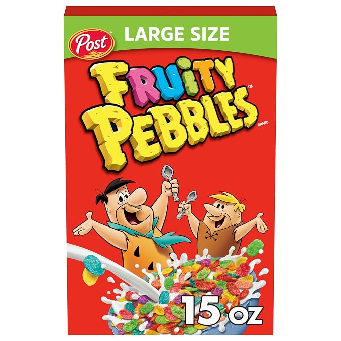 Post Fruity Pebbles, 15 Ounce | Amazon (US)