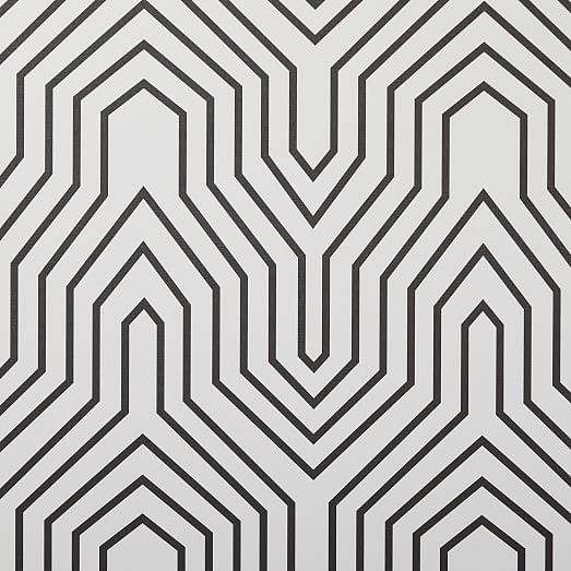 Drop It MODERN Labyrinth Wallpaper | West Elm (US)
