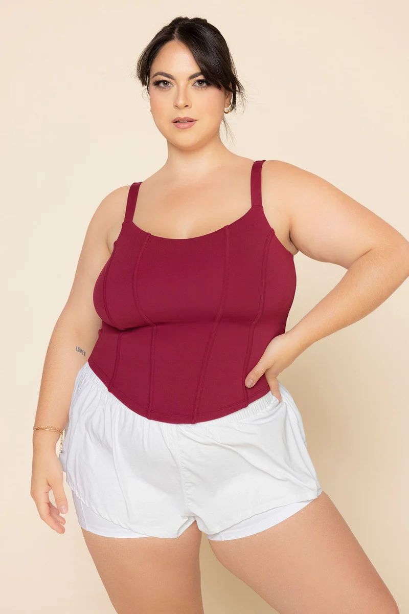 Corset Cami - Ruby | POPFLEX