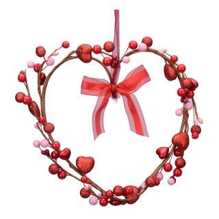 9" Heart Shaped Berry Wreath by Celebrate It™ | Michaels | Michaels Stores