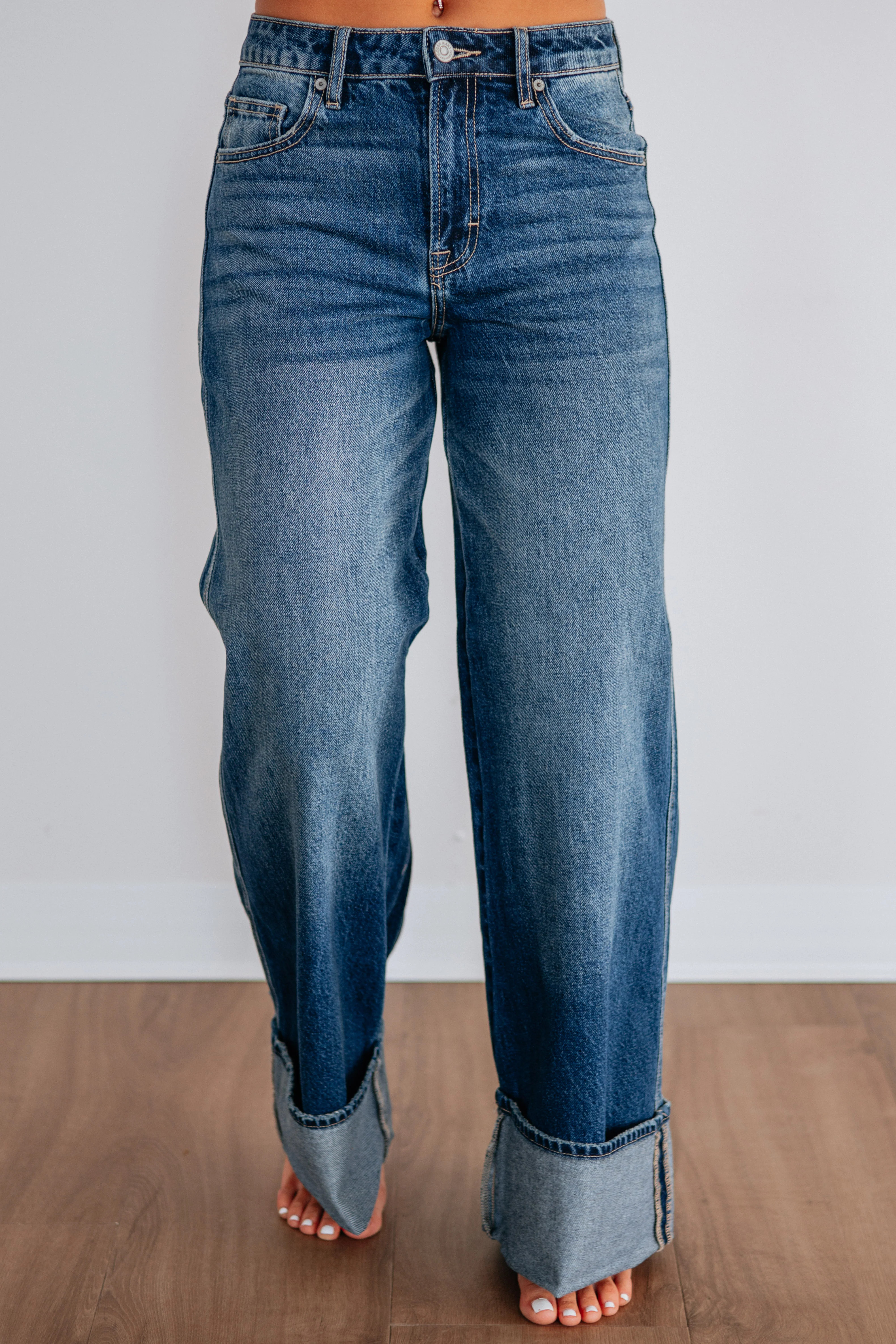 Nori Hidden Jeans - Dark Wash | Wild Oak Boutique