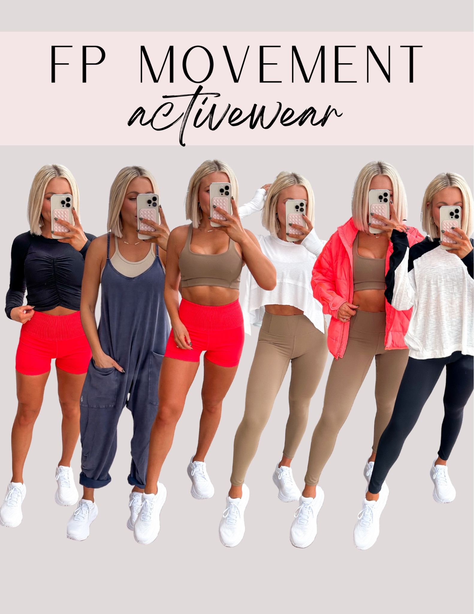 FP Movement activewear I’m loving!! Wearing a size small in everything except the shorts are m/l 

#LTKGiftGuide #LTKHolidaySale #LTKHoliday