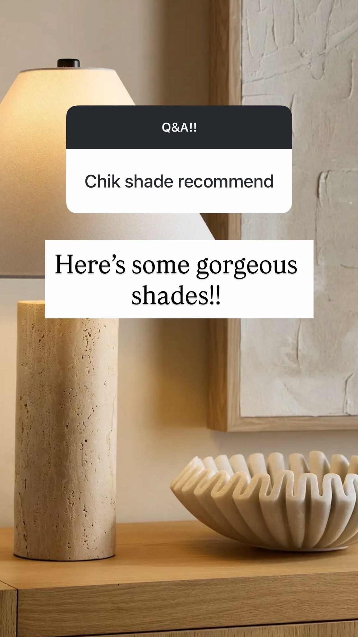 Lampshades!