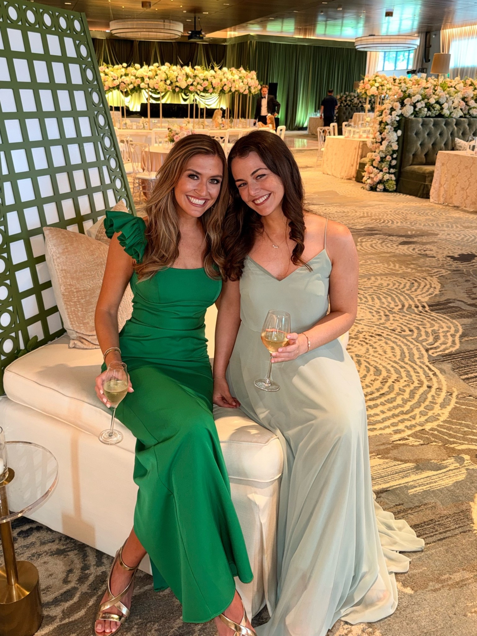Green Mac Duggal Bridesmaid Dress 💚 Wearing a size 4!

#LTKWedding #LTKootd #LTKTravel
