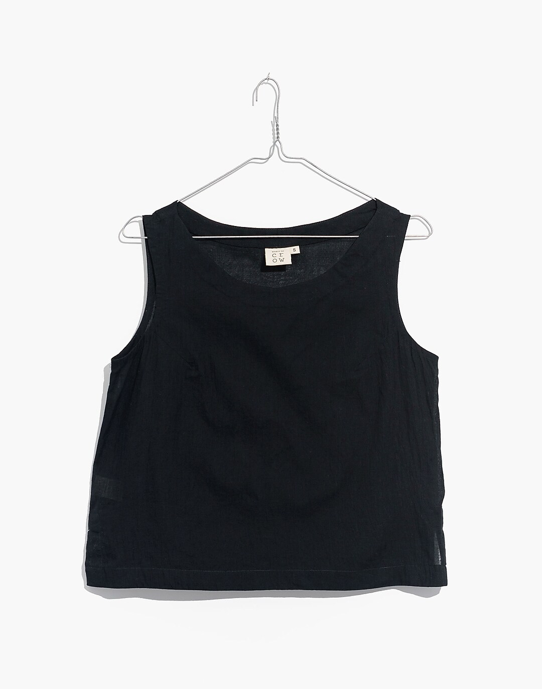 World of Crow Classic black tank top | Madewell