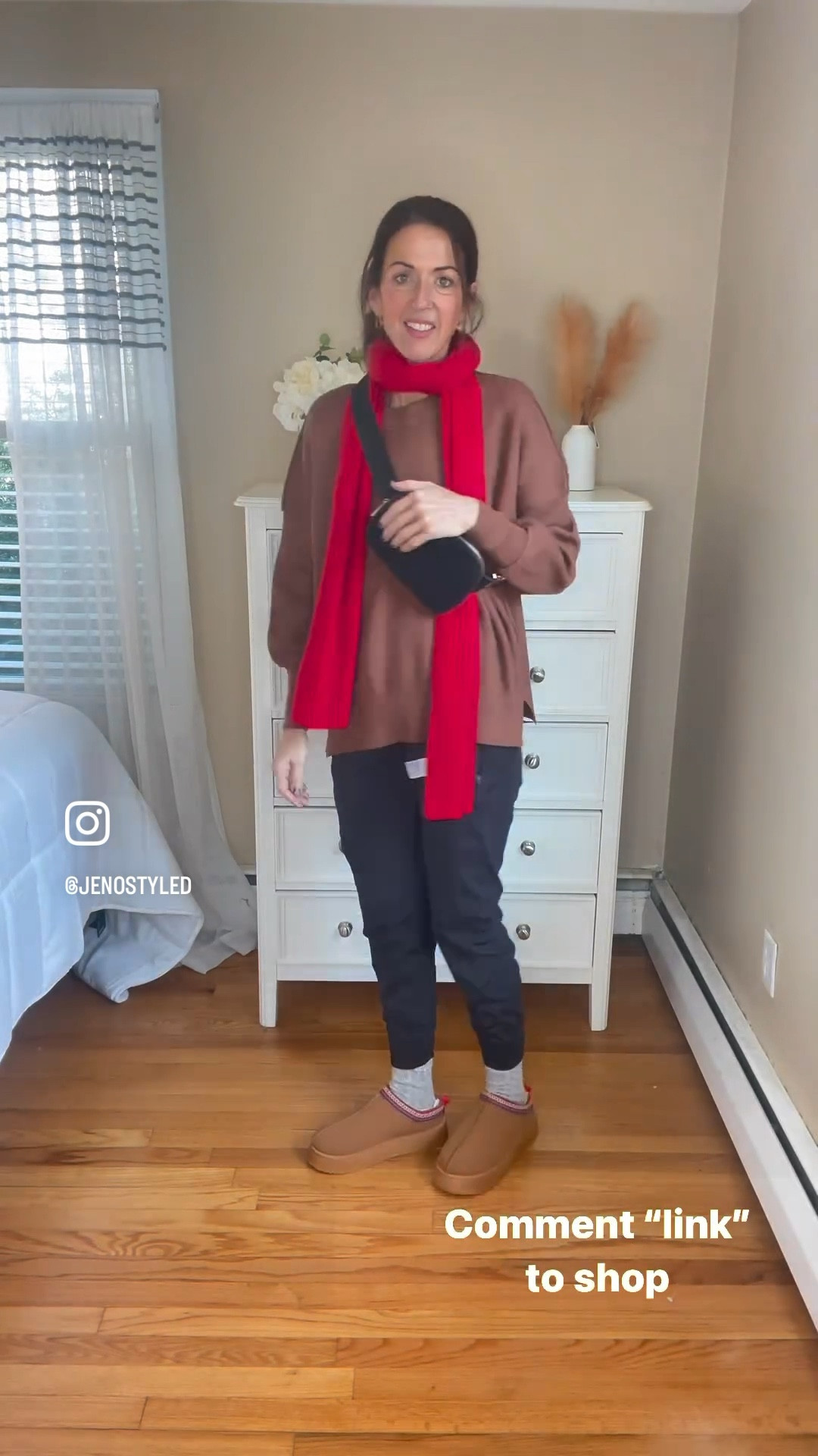 The Coziest Winter Outfit

I’m pairing these super comfy fleece lined joggers (mine are old - linking ones on Amazon here) with the coziest oversized crewneck sweater that comes in so many colors. Add some cozy Ugg - like slippers that cost much less and red scarf and sherpa crossbody bag and you’re good to go.

Amazon find, amazon finds, leggings, amazon leggings, lululemon leggings, buttery soft leggings, leggings outfits, amazon must haves, fall outfits, fall style, amazon haul, amazon must, amazon try on, style over 30, Boston blogger, mom outfit, outfit ideas for fall

#amazonfinds #amazonhaul #amazontryon #joggers #lookforless #amazondeals #amazonshopping #amazonshopping #tryonhaul #amazondoesitagain #amazonfashionfinds #amazonstyle #amazonhaul #amazonshopping #joggers #joggersoutfit #styleover40 #falloutfitideas #falloutfits #winteroutfit

#LTKsalealert #LTKover40 #LTKstyletip