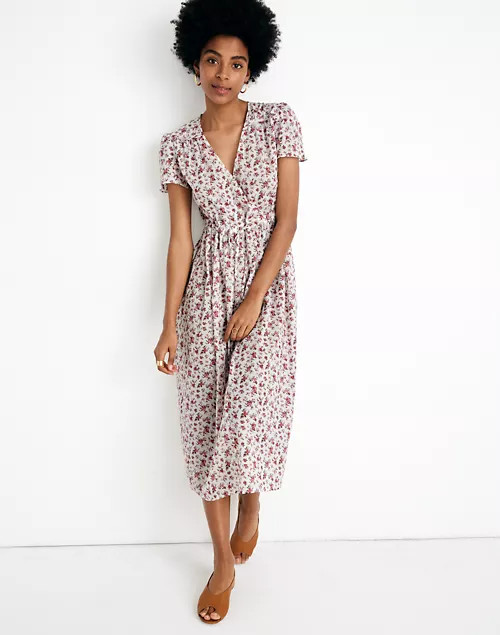 Madewell x Christy Dawn Dawn Midi Dress in Backyard Blooms | Madewell