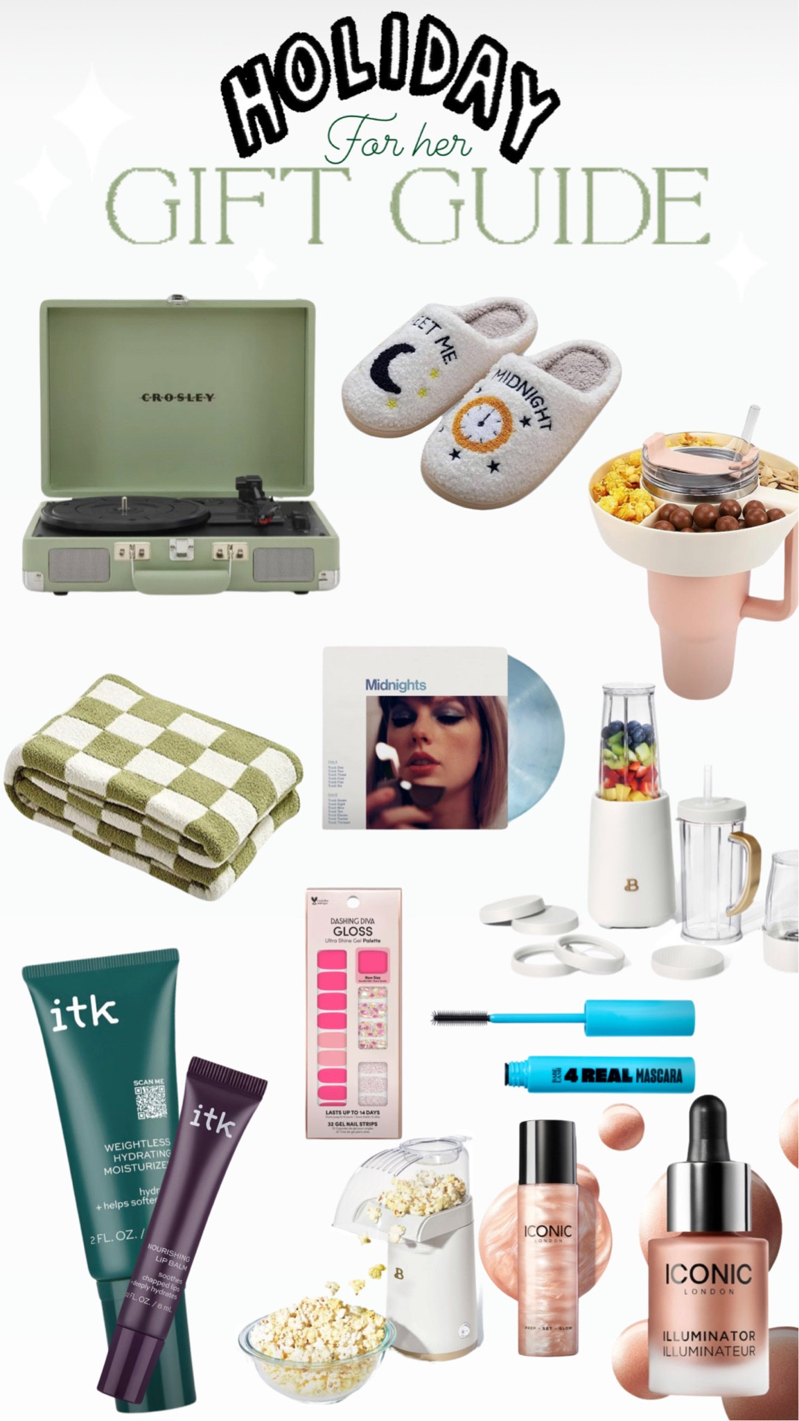 A gift guide for her. Lots of different things you can get for someone in your life. I saved many things that I have/ want so I hope this guide is helpful for those of you who may not know
What to buy for that special “her” In your life. 

#LTKGiftGuide #LTKHolidaySale #LTKHoliday