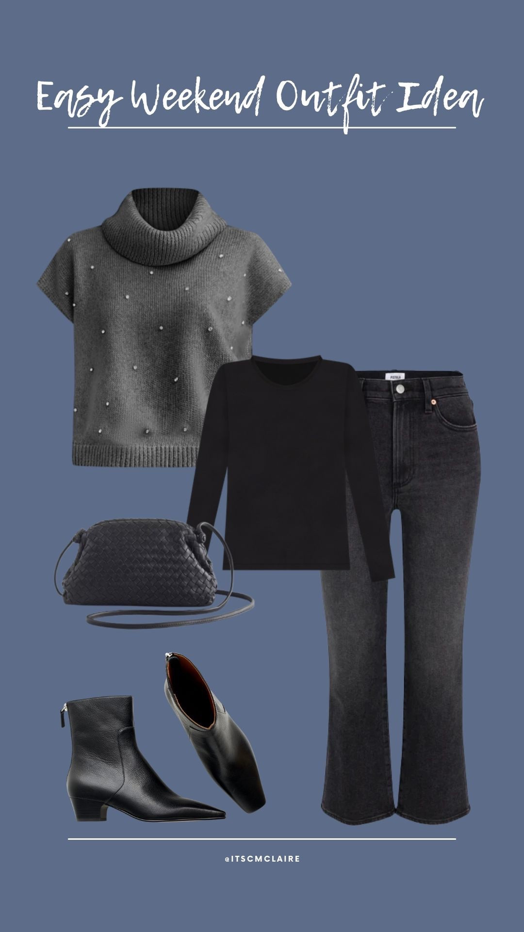 Styled this turtleneck sweater vest with a few of my favorites!

I’m wearing a medium/large in the sweater vest with ample room to spare. I’m wearing a size 31 in the jeans—they run true to size in this specific wash. My other ally Jean in high tide runs one size smaller, I suggest sizing up one in that specific wash  

#LTKOver40 #LTKMidsize #LTKSaleAlert