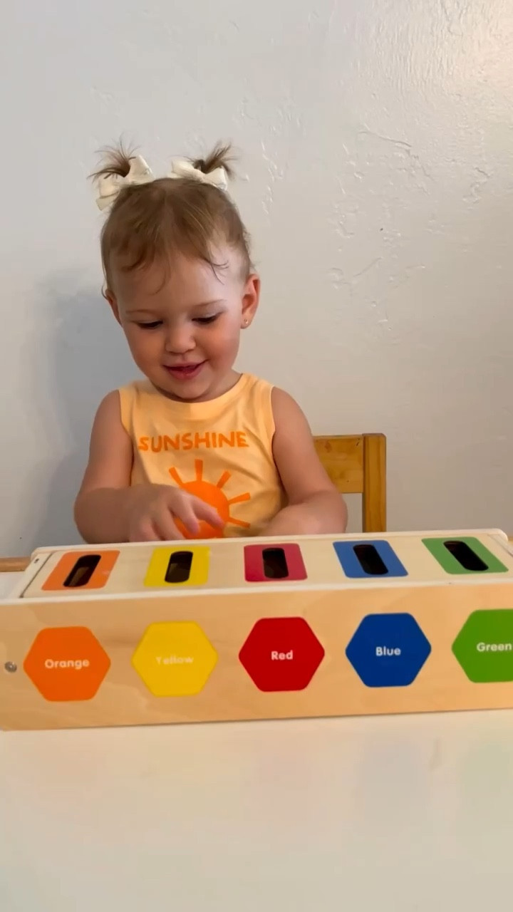 Bella is obsessed with her new toy from @edujoy_toys !! We’ve been working on learning her colors and shapes for a little while, and this toy is so perfect for her to practice and learn while still having fun!🙌🏼💛 

#LTKbaby #LTKkids #LTKfamily