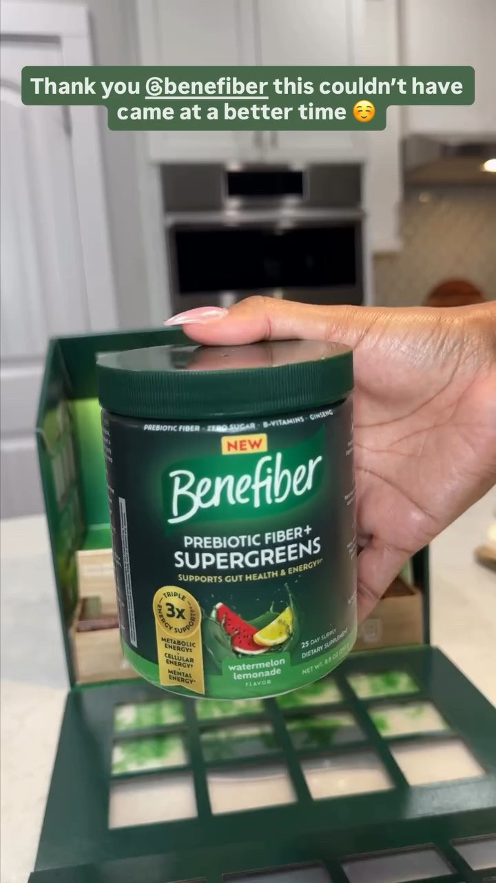 Thank you @benefiber — this couldn’t have come at a better time 😅 Loving these superfoods for daily wellness and gut health support. Perfect for busy mornings when I need an easy boost. #Benefiber #Superfoods #GutHealth

#LTKFindsUnder50 #LTKFamily #LTKActive