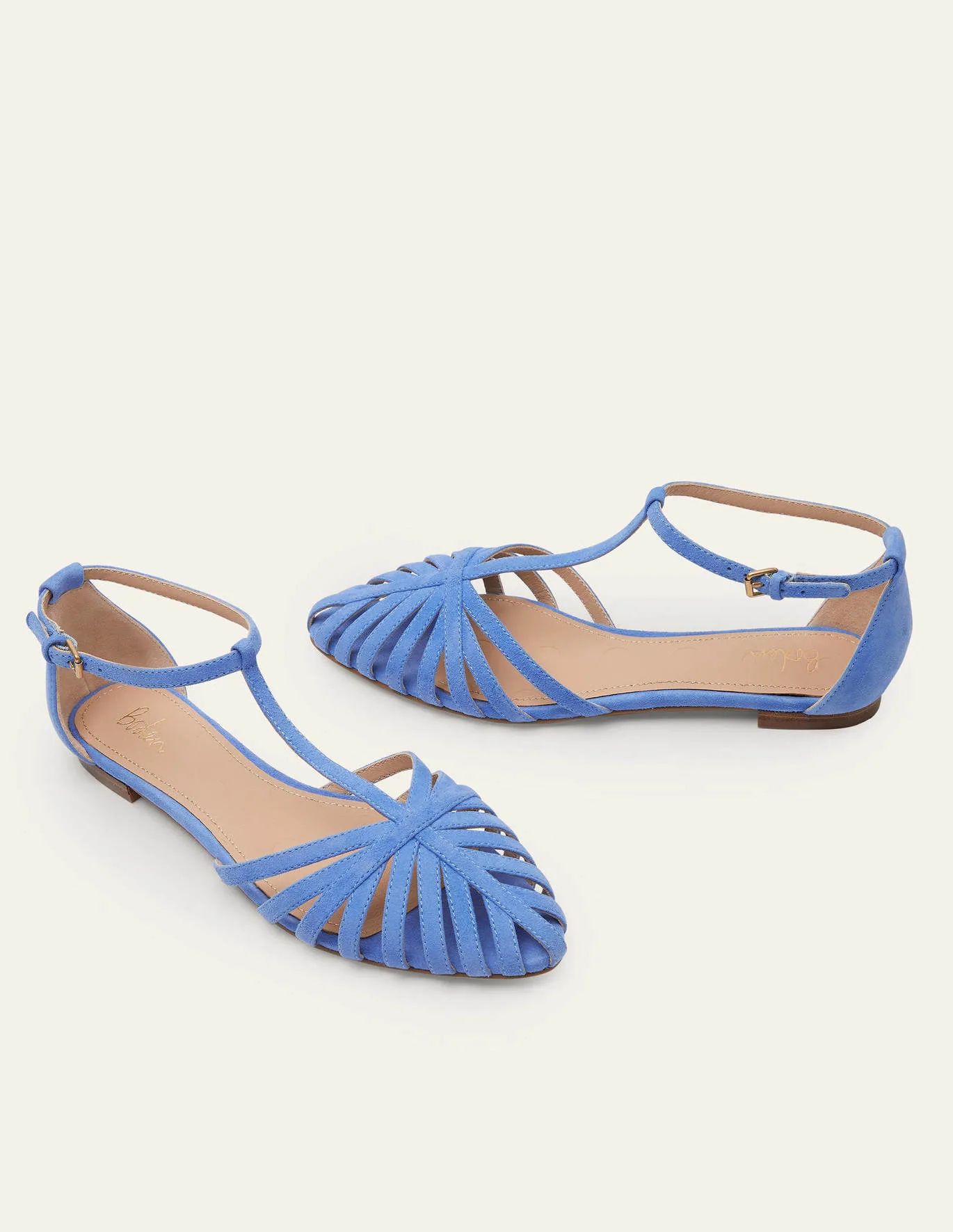 Tess Cage Flat Sandals | Boden (US)