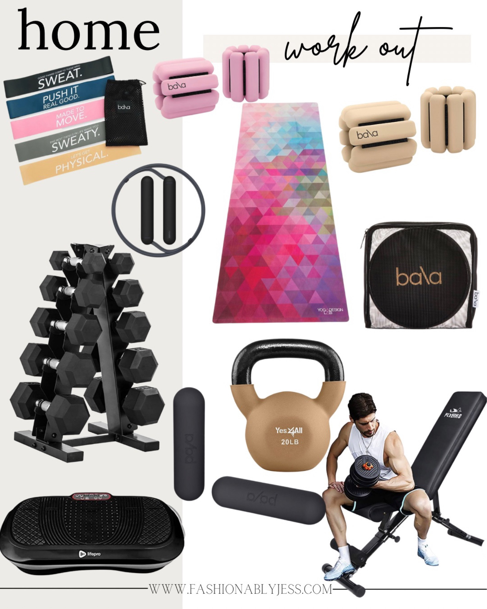 Home workout must haves from Amazon! 

#LTKStyleTip #LTKHome #LTKFindsUnder100