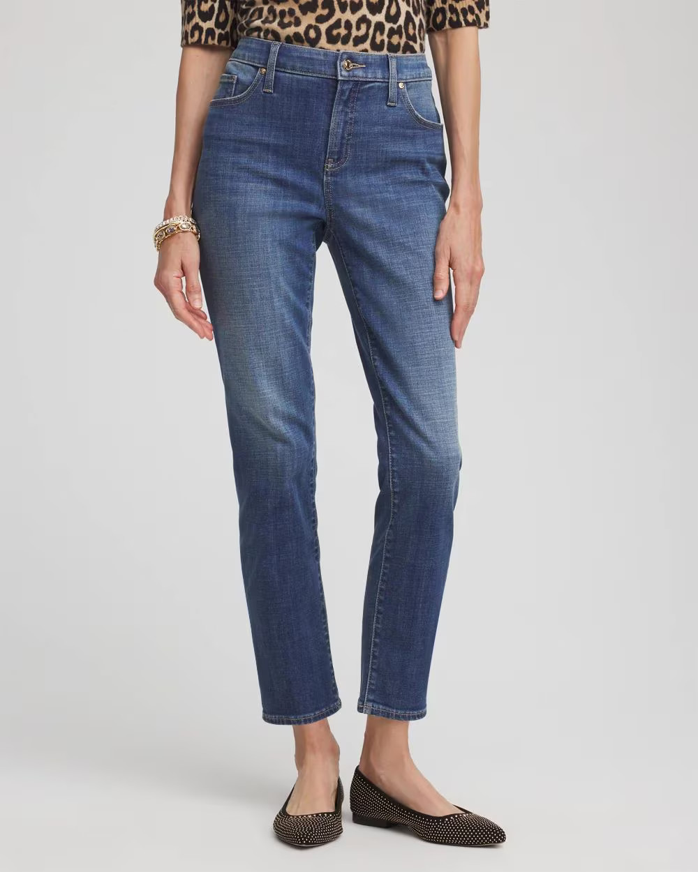 Girlfriend Slim Cropped Jeans | Chico's