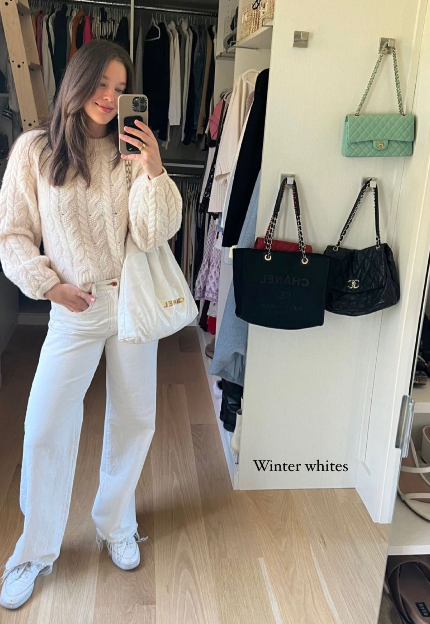 Wearing the Chanel 22 bag!

#LTKstyletip #LTKbeauty #LTKitbag